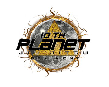 10th Planet Beaumont Logo: a moon surrounded by gold fire with a golden triangle in the middle